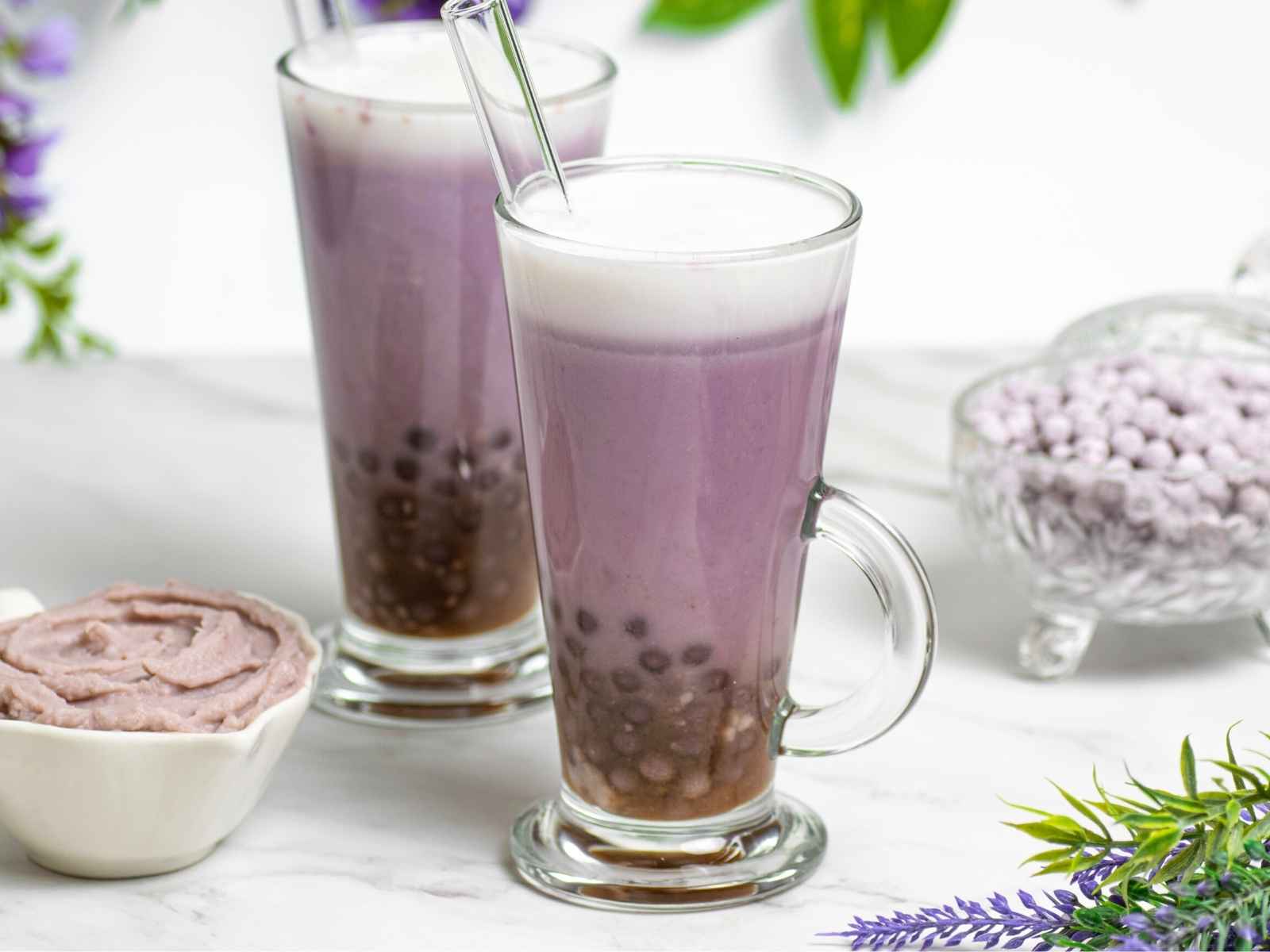 Enjoy The Refreshing Taste of Taro Tea From The Lush Rainforests Of Southeast Asia